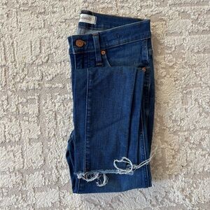 NWOT MADEWELL skinny jeans 26